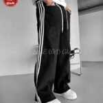 Baggy Loose Sylish Street Trouser Pants (Black)