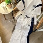 Comfortable White Tracksuit Set (only T shirt and Pant)