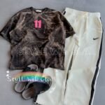 Oversized Streetwear Duo Sets ✅  (Dark Bown and Cream White Combo)