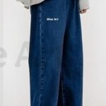 Street Style Premium Baggy Jeans (Deep Sea)