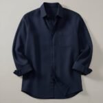 Premium Casual Shirt ( Deepest Navy)