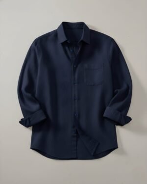Premium Casual Shirt ( Deepest Navy)