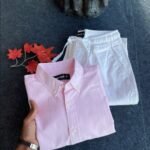 🔥 SMART MEN’S COMBO OFFER 🔥 (Light Pink and White Combo)
