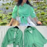 Premium Solid Shirt with inner ( Paste Green)