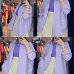 Premium Solid Shirt with inner ( Purple)