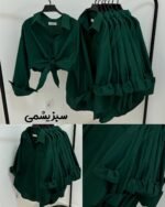 Premium Solid Shirt with inner ( Green )