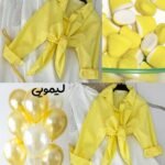 Premium Solid Shirt with inner ( Yellow )