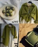 Premium Solid Shirt with inner (Olive)