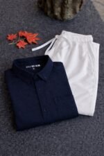 🔥 SMART MEN’S COMBO OFFER 🔥 (Navy and White Combo)