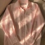 বসন্ত হাওয়া সুতি শার্ট -" Minimalist Comfort" (Pink)