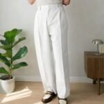 Formal Baggy Pant (White Color)