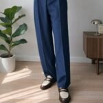 Formal Baggy Pant (Navy Color)