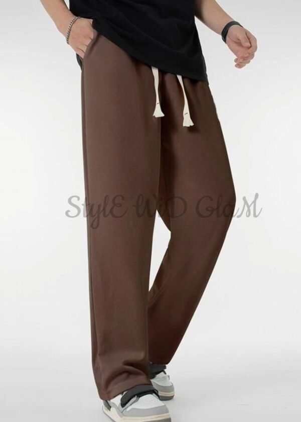 Baggy Loose Sylish Street Trouser Pants (Brown Color)