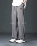 Baggy Loose Sylish Street Trouser Pants (Ash Color) - Image 4