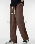 Baggy Loose Sylish Street Trouser Pants (Brown Color) - Image 2