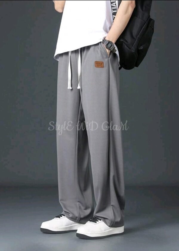 Baggy Loose Sylish Street Trouser Pants (Ash Color)