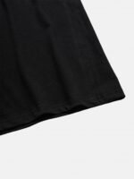 Men's Japanese Wave Cat Print Crew Neck Short Sleeve T-Shirts - Image 4