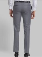 Men Super Slim Fit Plain Formal Pant - Image 3