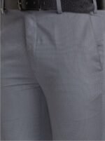 Men Super Slim Fit Plain Formal Pant - Image 2