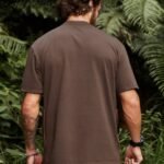 Men Hit Lining Side Pocket Camping Style Soft Breathable T-Shirts - Image 2