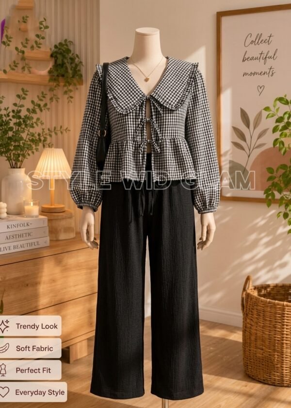 The Bella Charm Set  (Tops + Pant + inner)