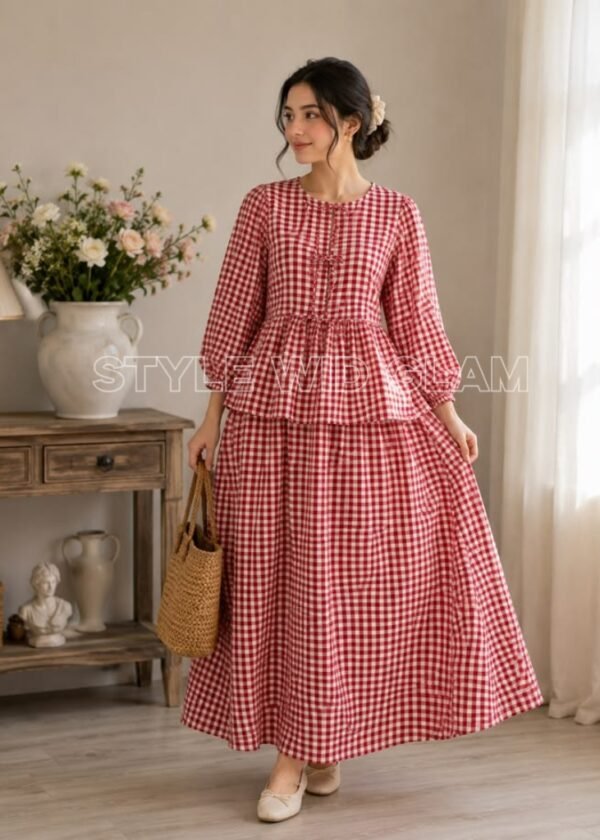 Cherry Blossom Doll Set (Tops + Skirt + inner)